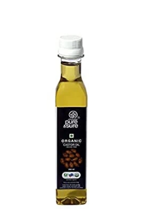 Phalada Pure & Sure Organic Castor Oil, 250ml