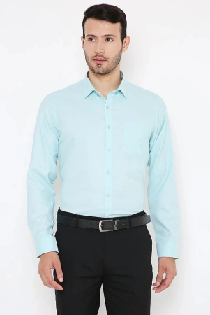 maharaja-green-cotton-blend-slim-fit-mens-formal-shirt-pack-of-1-none