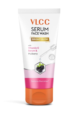 vlcc-serum-facewash-100-ml-with-vitamin-c-serum-mulberry-to-reduce-blemishes-bright-glow-dermatologically-tested