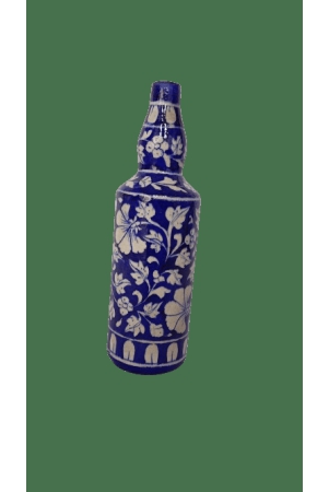 Jaipur Blue Pottery Oil Bottle