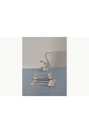 swan-designer-stand-fork-silver