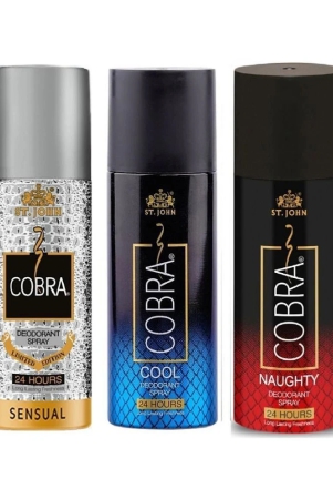 st-john-cobra-sensual-cool-naughty-150ml-each-deodorant-spray-for-men-150-ml-pack-of-3-