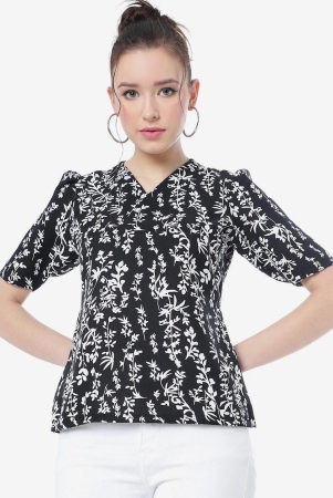 black-and-white-floral-velly-casual-top-xxl-black