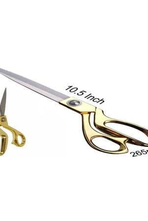 dkuy-beautiful-golden-handle-scissor-105-inch-for-cutting-clothes-and-fabrics