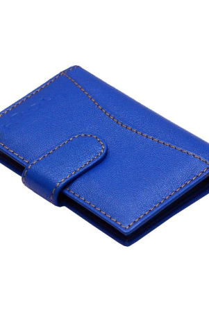 -tough-blue-leather-card-holder-for-men-and-women