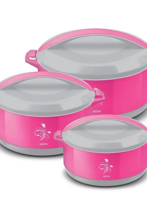 milton-divine-jr-inner-steel-casserole-gift-set-of-3-pink-pink