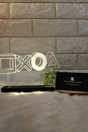 Playstation Led Plaque with Led Stand