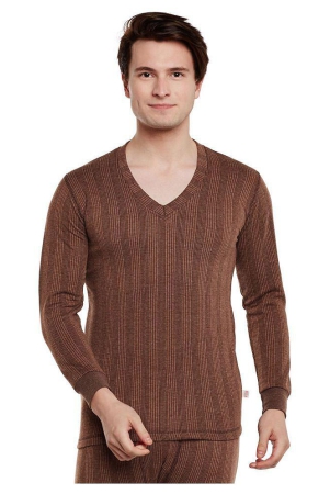 vimal-jonney-brown-cotton-blend-mens-thermal-tops-pack-of-1-none