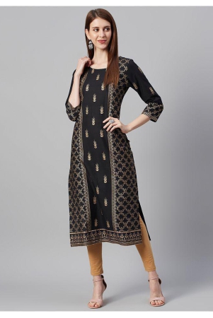 ksut-black-cotton-straight-kurti-single-m