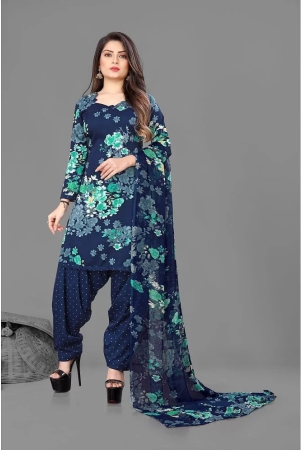 anand-unstitched-crepe-printed-dress-material-blue-pack-of-1-blue