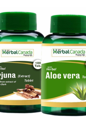 herbal-canada-arjuna100tab-aloe-vera100tab-tablet-200-nos-pack-of-2