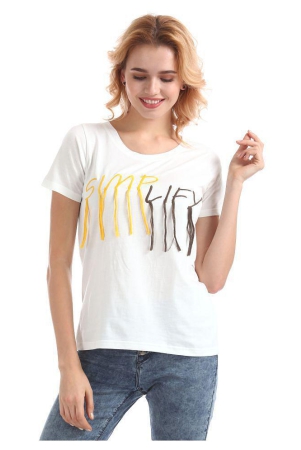 sugr-cotton-regular-tops-white-m