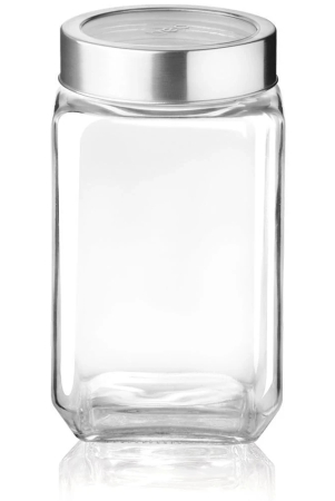 treo-by-milton-cube-storage-glass-jar-800-ml-transparent-bpa-free-storage-jar-kitchen-organizer-air-tight-modular-multipurpose-jar-transparent