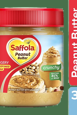 saffola-peanut-butter-with-jaggery-crunchy-no-refined-sugar-350-g-jar