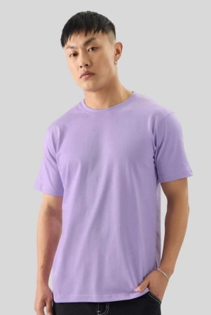 ppthefashionhub-cotton-oversized-fit-printed-half-sleeves-mens-t-shirt-lavender-pack-of-1-none