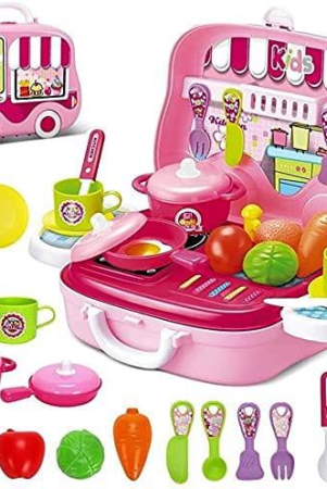 humaira-kitchen-cook-playset-pretend-play-carry-along-briefcase-toy-for-kids-girls-pink