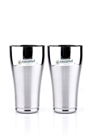 coconut-stainless-steel-jumbo-lassi-glasses-set-of-2-650ml-each-multipurpose-steel-water-glass-dual-matt-and-gloss-finish-on-the-glass