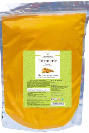 Ayurvedic Life Turmeric Powder 1 kg Pack Of 1