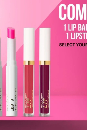 lit-ph-lip-balm-and-lit-liquid-matte-lipstick-exclusive-combo-creamy-hydrating-lip-balm-long-lasting-smudge-proof-lipstick