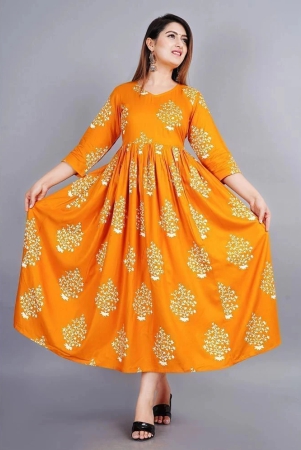 sipet-mustard-rayon-womens-anarkali-kurti-pack-of-1-none