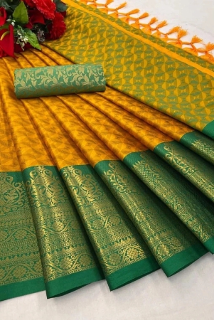 julee-silk-blend-embellished-saree-with-blouse-piece-mustard-pack-of-1-mustard