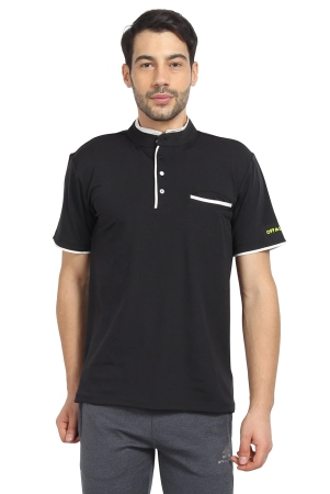 contrast-polo-l-black