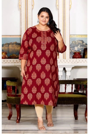 swasti-cotton-printed-straight-womens-kurti-brown-pack-of-1-none