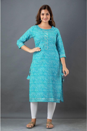 lee-moda-light-blue-cotton-womens-straight-kurti-pack-of-1-none