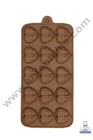 Cake Decor Silicon 15 Cavity Heart Pinata Chocolate Mould, Jelly Candy Mould