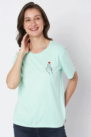 aktif-mint-green-cotton-blend-regular-fit-womens-t-shirt-pack-of-1-none