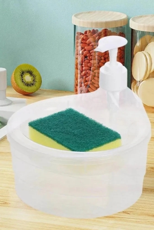 soap-dispenser-and-scrubber-holder-cleaning-liquid-container