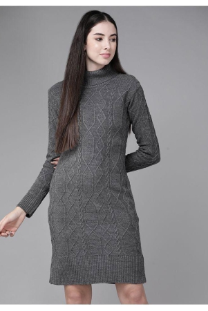 the-dry-state-woollen-grey-bodycon-dress-single-xl