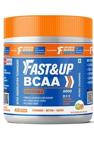 fastup-bcaa-basic-45-servings-watermelon-flavour-bcaa-supplement-powder-with-211-ideal-ratio-leucine-isoleucine-valine-prepost-intra-workout-supplement-for-recovery-performance-boost