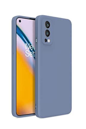 kloutcase-back-case-for-oneplus-nord-2-5g-back-cover-soft-silicon-liquid-protective-designed-for-oneplus-nord-2-5g-grey