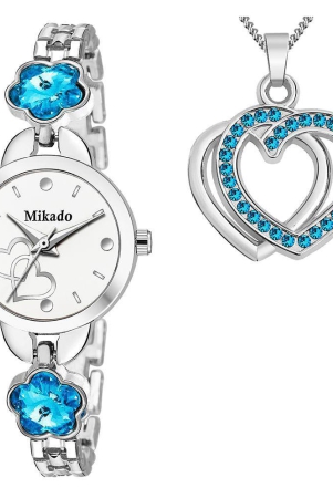 mikado-stainless-steel-round-womens-watch