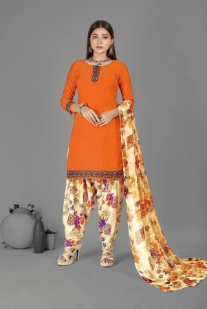 anand-unstitched-crepe-self-design-dress-material-orange-pack-of-1-orange