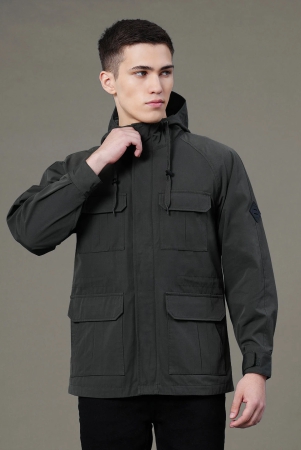 RedTape Hooded Four Pocket Jacket for Men | Enhanced Comfort