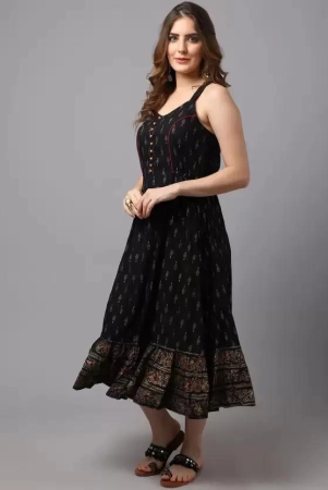 black-ethnic-motifs-midi-dress-for-women-double-extra-large