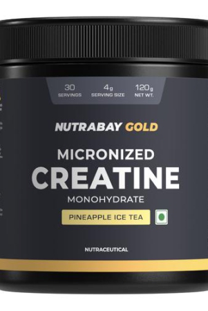 nutrabay-gold-micronised-creatine-monohydrate-powder-120g-pineapple-nabl-lab-tested-3g-creatine-serving-increases-muscle-mass-strength-power-pre-post-workout-supplement-for-men-women