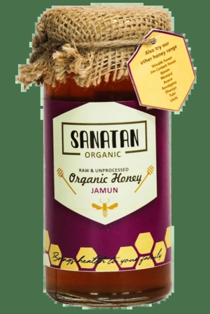 sanatan-organic-monoflora-jamun-honey-275-gms