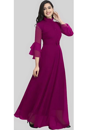 jash-creation-purple-georgette-womens-gown-pack-of-1-none