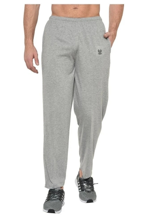 vimal-jonney-grey-cotton-blend-trackpants-xl