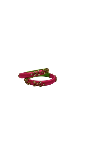 pink-and-green-silk-thread-bangle-set-with-stone-detailing