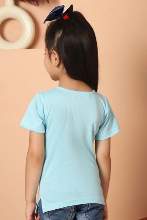 mini-ming-girls-solid-round-neck-pure-cotton-t-shirt