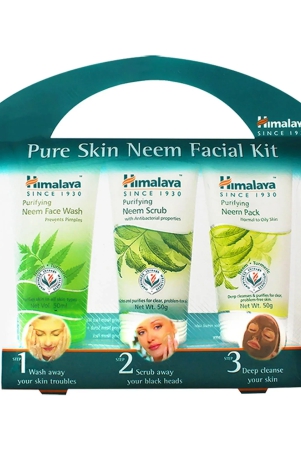 PURE SKIN NEEM FACIAL KIT INDIA 50 gm