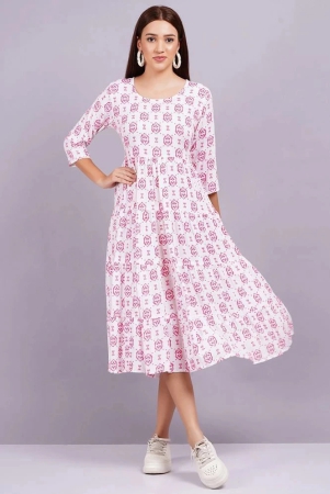 highlight-fashion-export-rayon-printed-midi-womens-fit-flare-dress-pink-pack-of-1-none