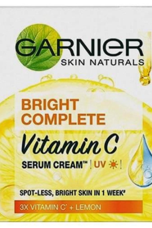 Garnier Bright Complete Vitamin C Serum Face Cream 45 gm