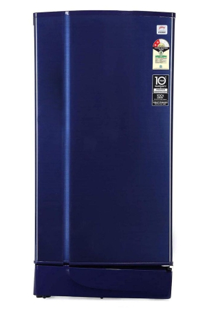 Godrej 180 L 2 Star Direct Cool Advanced Capillary Technology Single Door Refrigerator With Jumbo Vegetable Tray (RD EDGE 205B WRF ST BL, Steel Blue)