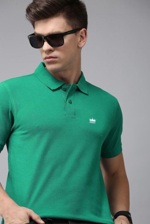 adorate-green-cotton-blend-regular-fit-mens-polo-t-shirt-pack-of-1-none