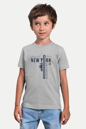 radprix-grey-cotton-blend-boys-t-shirt-pack-of-1-none